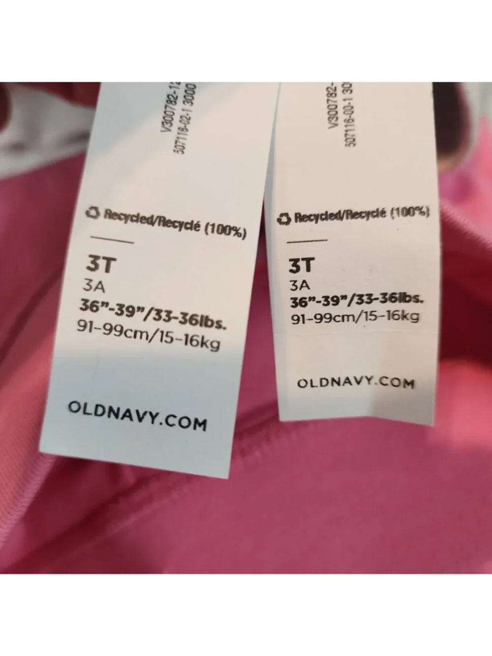 Old Navy skirt leggings bundle of 2 Gray Pink sz 3T NEW